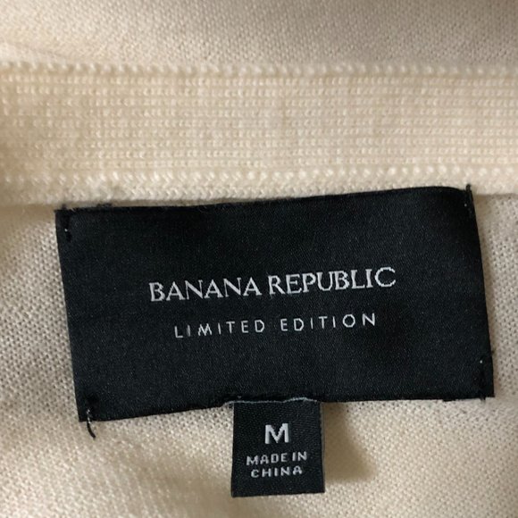 Banana Republic medium ivory sweter - Picture 6 of 9